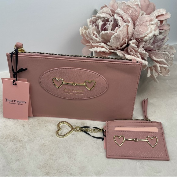 NWT Juicy Couture Wrislet & Card Case Bundle